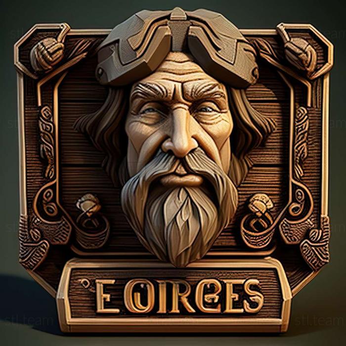 3D model Forge of Empires game (STL)